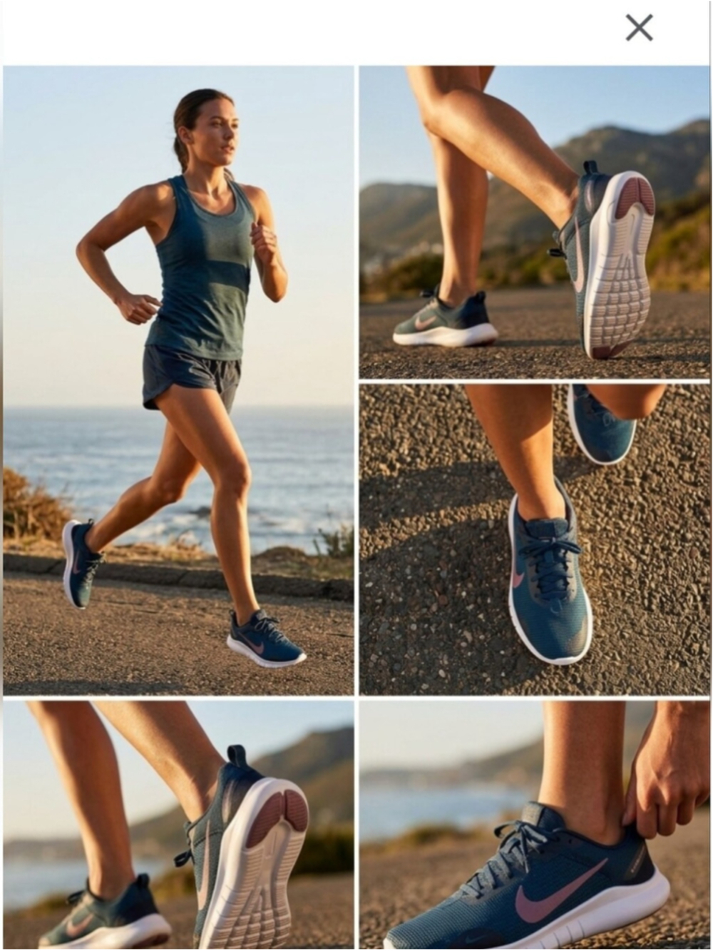 Nike Flex Experience Run 12 Navy and Plum Dust Size 8 Women's